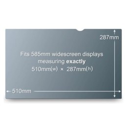 3M BS58.4W9 Bezramkowy filtr prywatności na wyswietlacz 58,4 cm (23