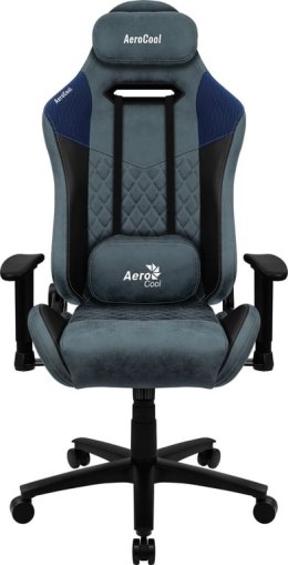 Aerocool DUKE AeroSuede Uniwersalny fotel dla gracza Czarny, Niebieski