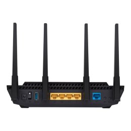 ASUS RT-AX58U router bezprzewodowy Gigabit Ethernet Dual-band (2.4 GHz/5 GHz) Czarny