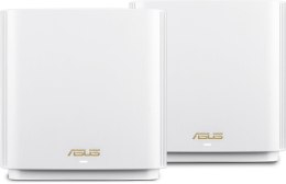 ASUS ZenWiFi AX (XT8) router bezprzewodowy Gigabit Ethernet Tri-band (2.4 GHz/5 GHz/5 GHz) 4G Biały