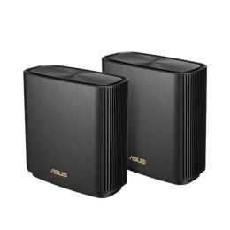 ASUS ZenWiFi AX (XT8) router bezprzewodowy Gigabit Ethernet Tri-band (2.4 GHz/5 GHz/5 GHz) Czarny