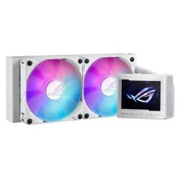 ASUS ROG RYUJIN III 240 ARGB White Edition Procesor Chłodnica cieczy all-in-one 12 cm Biały 1 szt.