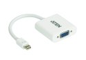 ATEN VC920 adapter kablowy Mini DisplayPort VGA (D-Sub) Biały