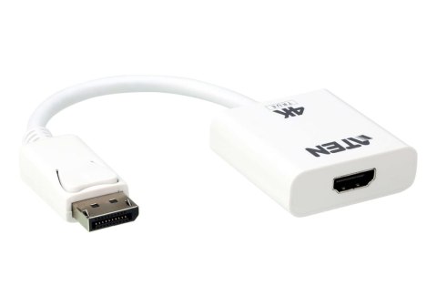 ATEN VC986B adapter kablowy DisplayPort HDMI Biały