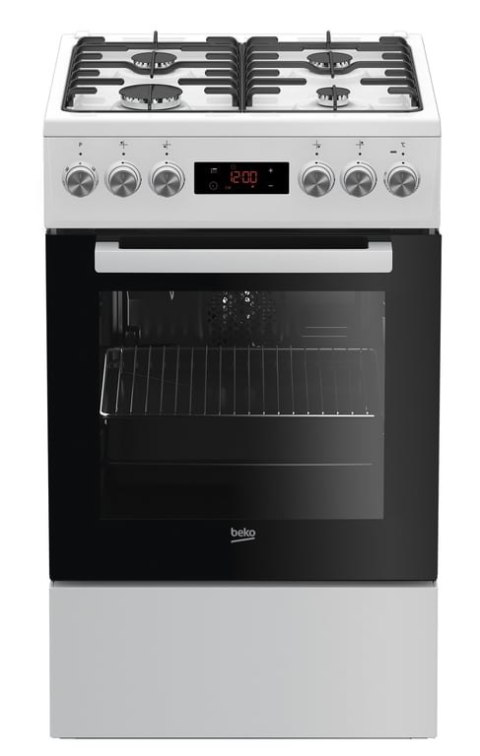 Beko FSE52320DWD pierkarnik Kuchenka wolnostojąca Gaz Biały A