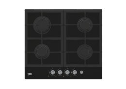 Beko HILG64235S płyta kuchenna Czarny Wbudowany 60 cm Gaz 4 stref(y)