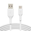 Belkin BoostCharge kabel USB 1 m USB A USB C Biały