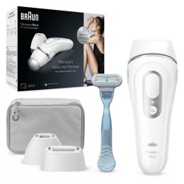 Braun Silk-expert Pro Silk expert Pro 3 PL3121 Intensywne światło impulsowe (IPL) Srebrny, Biały