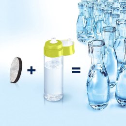 Brita Fill&Go Vital Butelka filtrująca wodę 0,6 l Zielony, Przezroczysty