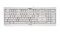 CHERRY KC 1000 klawiatura USB AZERTY Belgijski Szary