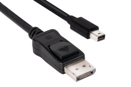 CLUB3D Mini DisplayPort to DisplayPort 1.4 HBR3 8K60Hz Cable, 2 Meter / 6.56 Feet