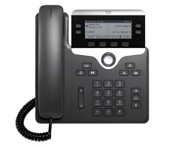 Cisco 7821 telefon VoIP Czarny, Srebrny 2 linii