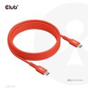 CLUB3D CAC-1573 kabel USB 2 m USB4 Gen 2x2 USB C Czerwony