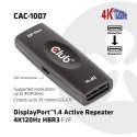 CLUB3D DP 1.4 4K120HZ HDR ACTIVE REPEATER F/F displayport Czarny