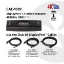 CLUB3D DP 1.4 4K120HZ HDR ACTIVE REPEATER F/F displayport Czarny