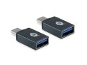 Conceptronic DONN03G zmieniacz płci / kabli USB 3.1 Gen 1 Type-C USB 3.1 Gen 1 Type-A Czarny