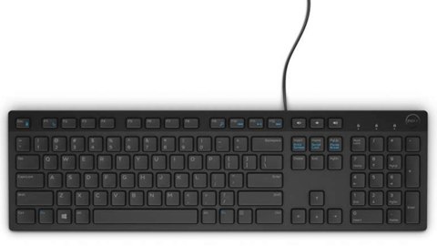 DELL KB216 klawiatura USB AZERTY Francuski Czarny