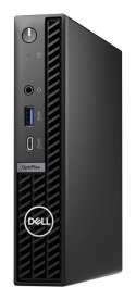 DELL OptiPlex 7020 Intel® Core™ i3 i3-14100T 8 GB DDR5-SDRAM 256 GB SSD Windows 11 Pro MFF Mini PC Czarny