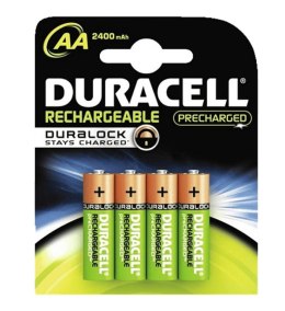 Duracell NiMH, AA, 2400 mAh Bateria do ponownego naładowania Niklowo-metalowo-wodorkowa (NiMH)