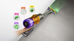 Dyson V12 Detect Slim Absolute odkurzacz przenośny Nikiel, Żółty Bez worka