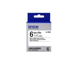 Epson Label Cartridge Standard LK-2WBN Black/White 6mm (9m)