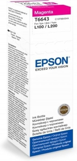 Epson T6643 Magenta ink bottle 70ml