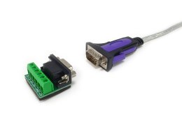 Equip 133387 kabel równoległy Szary 1,5 m USB Typu-A DB-9