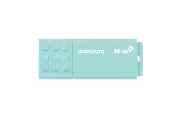 Goodram USB 3.0 UME3 CARE pamięć USB 16 GB USB Typu-A 3.2 Gen 1 (3.1 Gen 1) Turkusowy