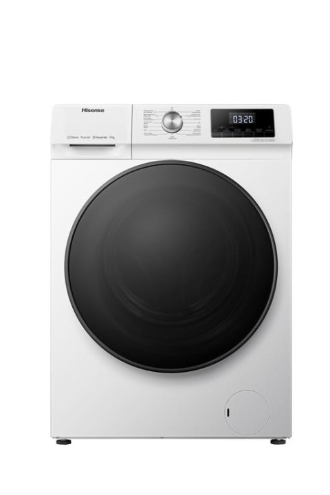 Hisense WFQA9014EVJM pralka Od przodu 9 kg 1400 RPM Biały