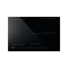 Hotpoint HS 1377C CPNE Czarny Wbudowany 77 cm Płyta indukcyjna strefowa 4 stref(y)