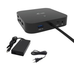 I-tec C31HDMIDPDOCKPD65 stacja dokująca Przewodowa USB 3.2 Gen 1 (3.1 Gen 1) Type-C Czarny