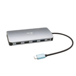 I-tec Metal C31NANODOCKPROPD stacja dokująca Przewodowa USB 3.2 Gen 1 (3.1 Gen 1) Type-C Srebrny