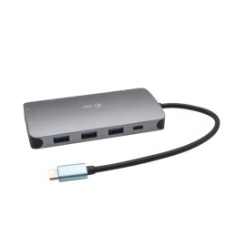 I-tec Metal C31NANODOCKVGAPD stacja dokująca Przewodowa USB 3.2 Gen 1 (3.1 Gen 1) Type-C Srebrny