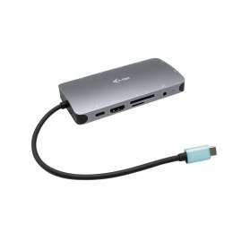 I-tec Metal C31NANOVGA100 stacja dokująca Przewodowa USB 3.2 Gen 1 (3.1 Gen 1) Type-C Szary