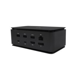 I-tec Metal USB4DUALDOCK100W stacja dokująca Przewodowa USB4 Czarny