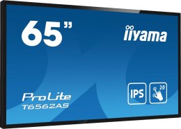 Iiyama T6562AS-B1 signage display Interaktywny płaski panel 163,8 cm (64.5