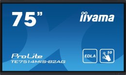 Iiyama PROLITE TE7514MIS-B2AG Płaski panel Digital Signage 190,5 cm (75