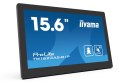 Iiyama TW1623AS-B1P signage display Interaktywny płaski panel 39,6 cm (15.6") Wi-Fi 450 cd/m² Double Full HD Czarny Ekran dotyko