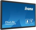 Iiyama TW2223AS-B2 signage display Interaktywny płaski panel 54,6 cm (21.5") Wi-Fi 400 cd/m² Full HD Czarny Ekran dotykowy Proce