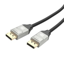 J5create JDC42 1,8 m DisplayPort Czarny, Szary