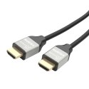 J5create JDC52 kabel HDMI 2 m HDMI Typu A (Standard) Czarny, Szary