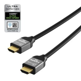 J5create JDC53 kabel HDMI 2 m HDMI Typu A (Standard) Czarny, Szary