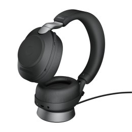 Jabra Evolve2 85, UC Stereo Zestaw słuchawkowy Przewodowy i Bezprzewodowy Opaska na głowę Biuro/centrum telefoniczne USB Typu-A 