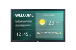 LG 22SM3G-B Digital signage display 54,6 cm (21.5') IPS Wi-Fi 250 cd/m² Full HD Czarny Procesor wbudowany 16/7