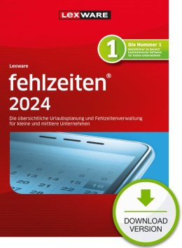 Lexware fehlzeiten 2024 Zarządzanie liśćmi 1 x licencja 1 lat(a)