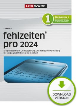 Lexware fehlzeiten pro 2024 Zarządzanie liśćmi 1 x licencja 1 lat(a)