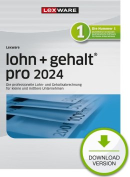 Lexware lohn+gehalt pro 2024 Księgowość 1 x licencja