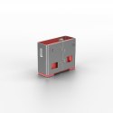 Lindy 40460 bloker portów Blokada portu USB Typu-A Różowy Kopolimer akrylonitrylo-butadieno-styrenowy (ABS) 10 szt.