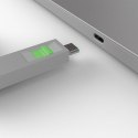 Lindy 40426 bloker portów Blokada portu + klucz USB Type-C Zielony 5 szt.