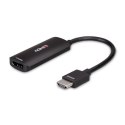 Lindy 38329 adapter kablowy 0,157 m HDMI Typu A (Standard) DisplayPort Czarny